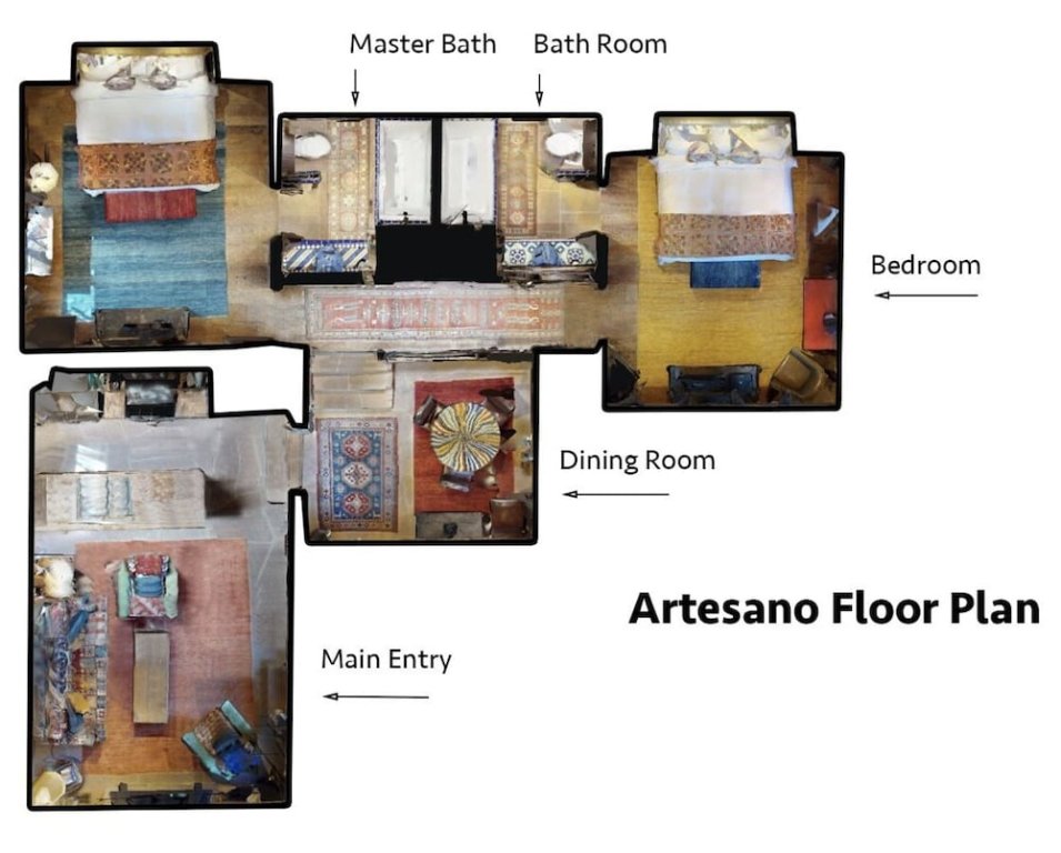 Cottage Artesano - Amazing Handcrafted Tile and Wood Work, Walk to Canyon Road
