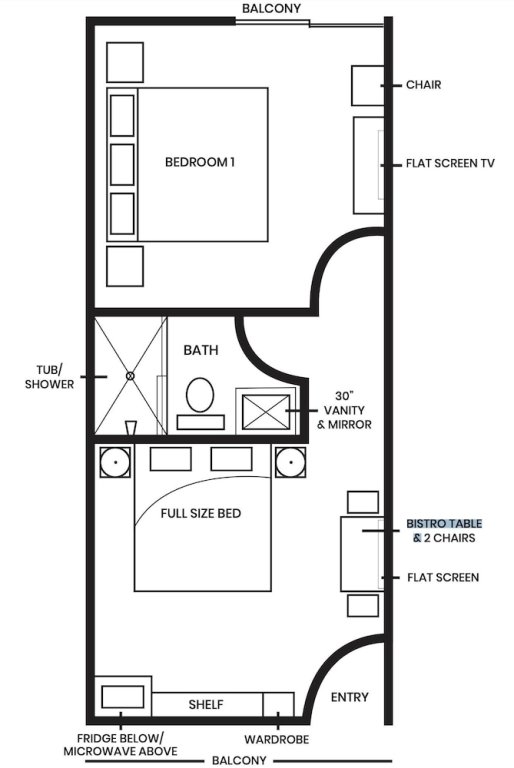 Standard chambre Cape Suites Room 4