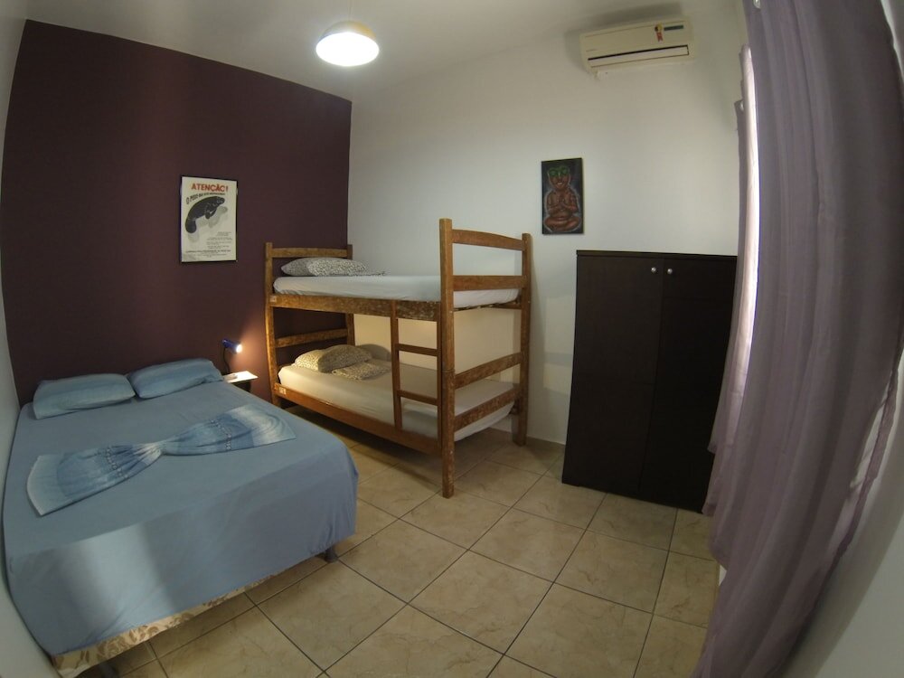 Кровать в общем номере Hanuman Hostel - Manaus - Amazonas - Brazil