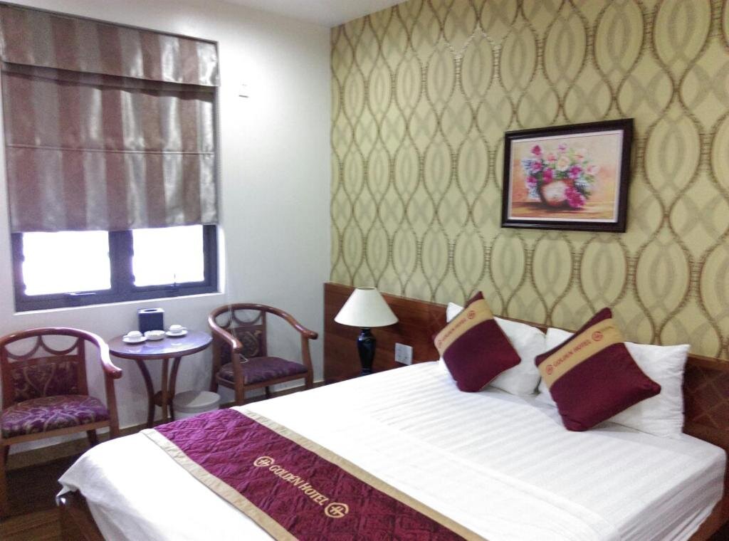 Standard Double room with city view Golden Thai binh Hotel