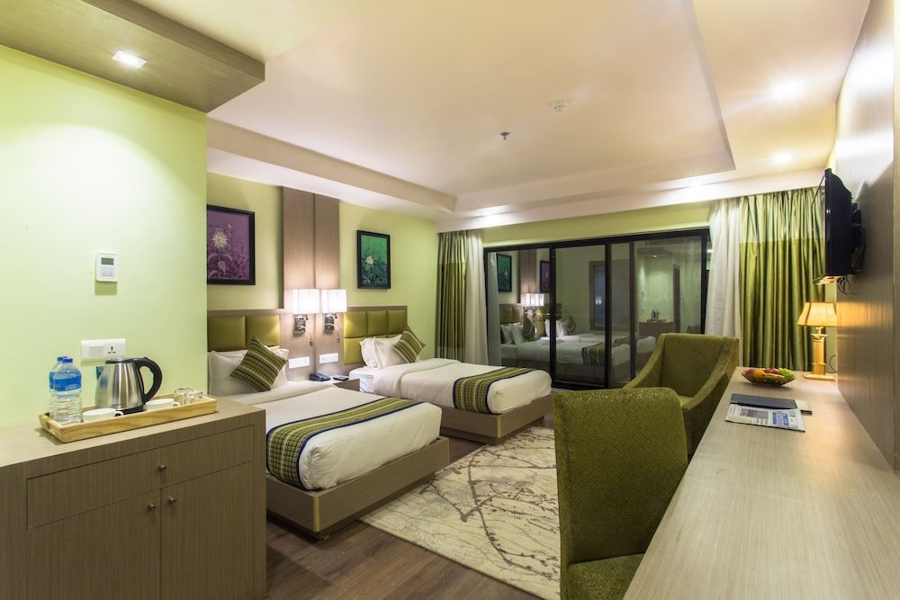 Camera Deluxe 1 camera da letto con vista sulla città Hotel Siddhartha, Nepalgunj