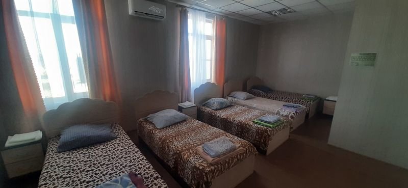 Bett im Wohnheim Rossiya