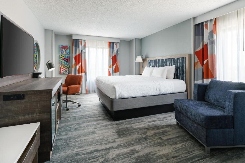 Двухместный номер Hampton Inn & Suites Tampa Ybor City Downtown