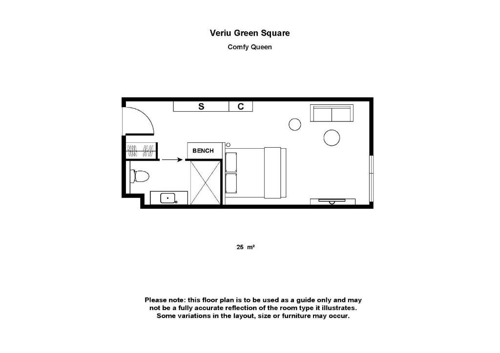 Confort double chambre Veriu Green Square