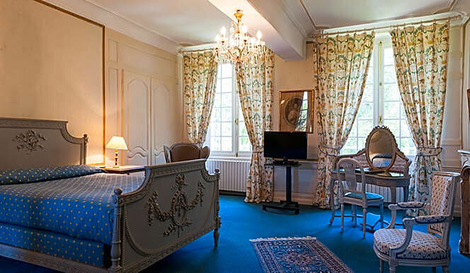 Номер Luxury Château du Landel, The Originals Relais