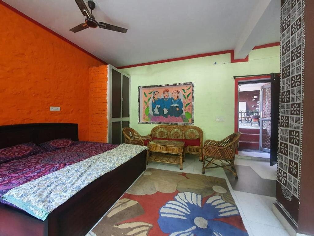 Cama en dormitorio compartido (dormitorio compartido masculino) Utsav riverbank homestay