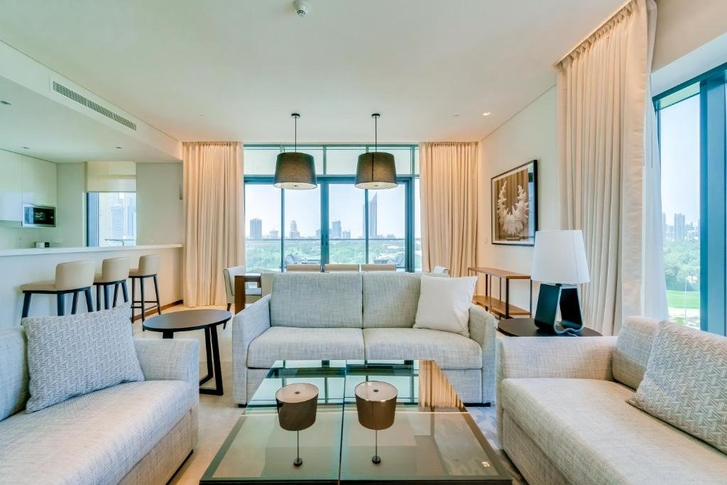Апартаменты с 3 комнатами с видом на поле для гольфа Vida Emirates Hills Residences