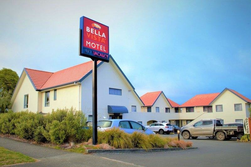 Кровать в общем номере Bella Vista Motel Taupo