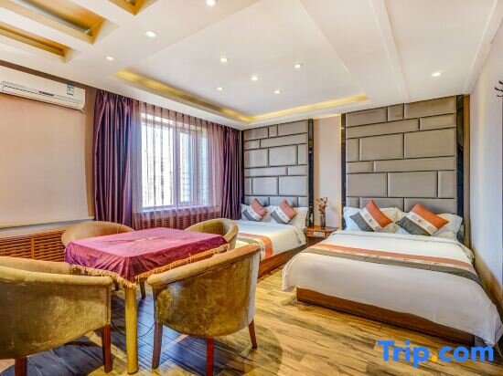 Bett im Wohnheim Harbin Huarui Hotel