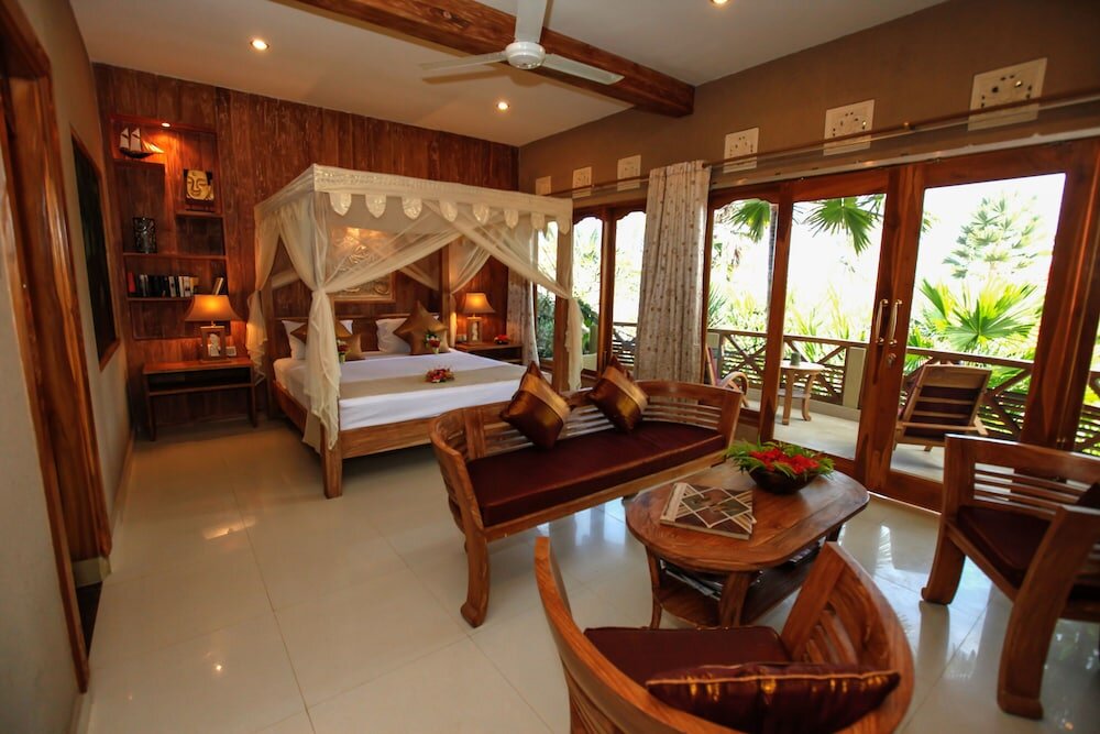Люкс c 1 комнатой с балконом Puri Dajuma Beach Eco-Resort & Spa