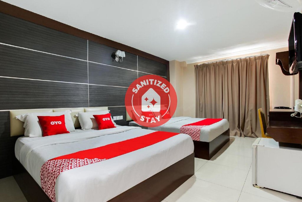 Кровать в общем номере OYO 89518 Sejati Hotel