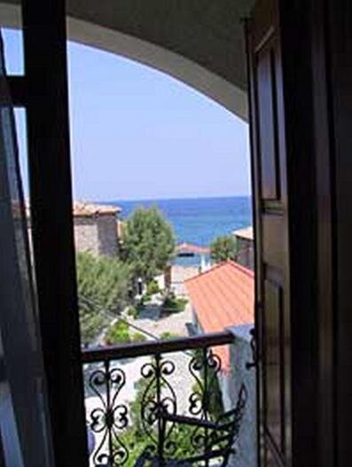Habitación doble Estándar con balcón y con vista a la montaña Hotel Agnanti
