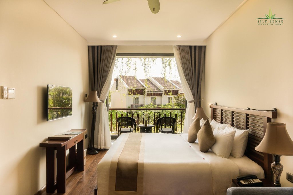 Superior Doppel Zimmer mit Gartenblick Silk Sense Hoi An River Resort - A Sustainable Destination