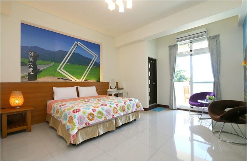 Standard double chambre avec balcon Sweet Home in Taitung