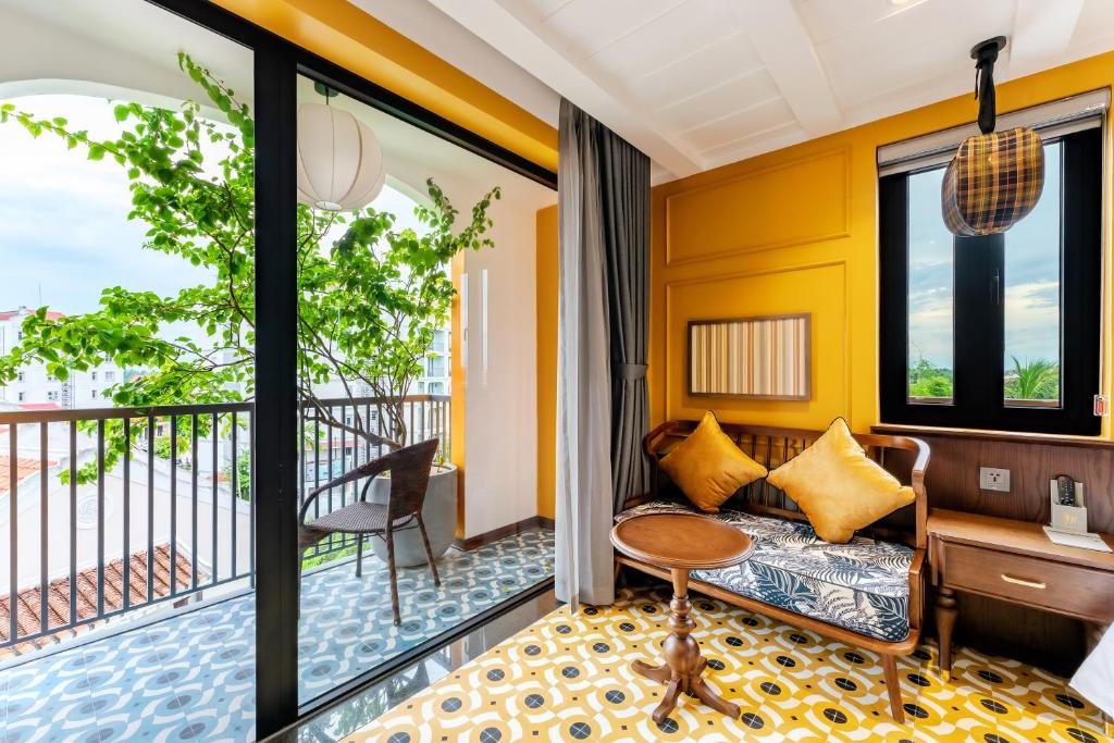Deluxe Double room with city view Son Hoi An Boutique Hotel & Spa