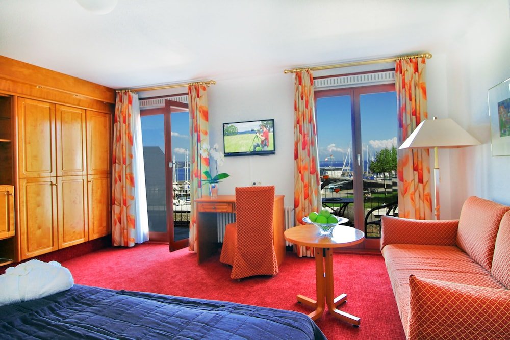 Superior Double room with balcony and with lake view Hotel Schiff am See
