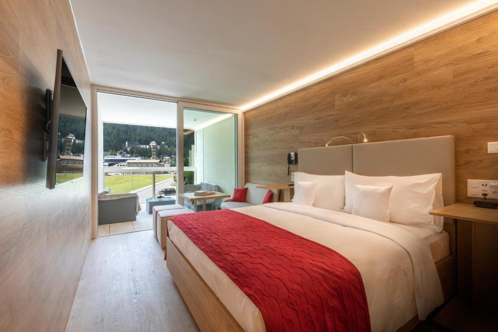 Supérieure double chambre Hotel Sonne St Moritz