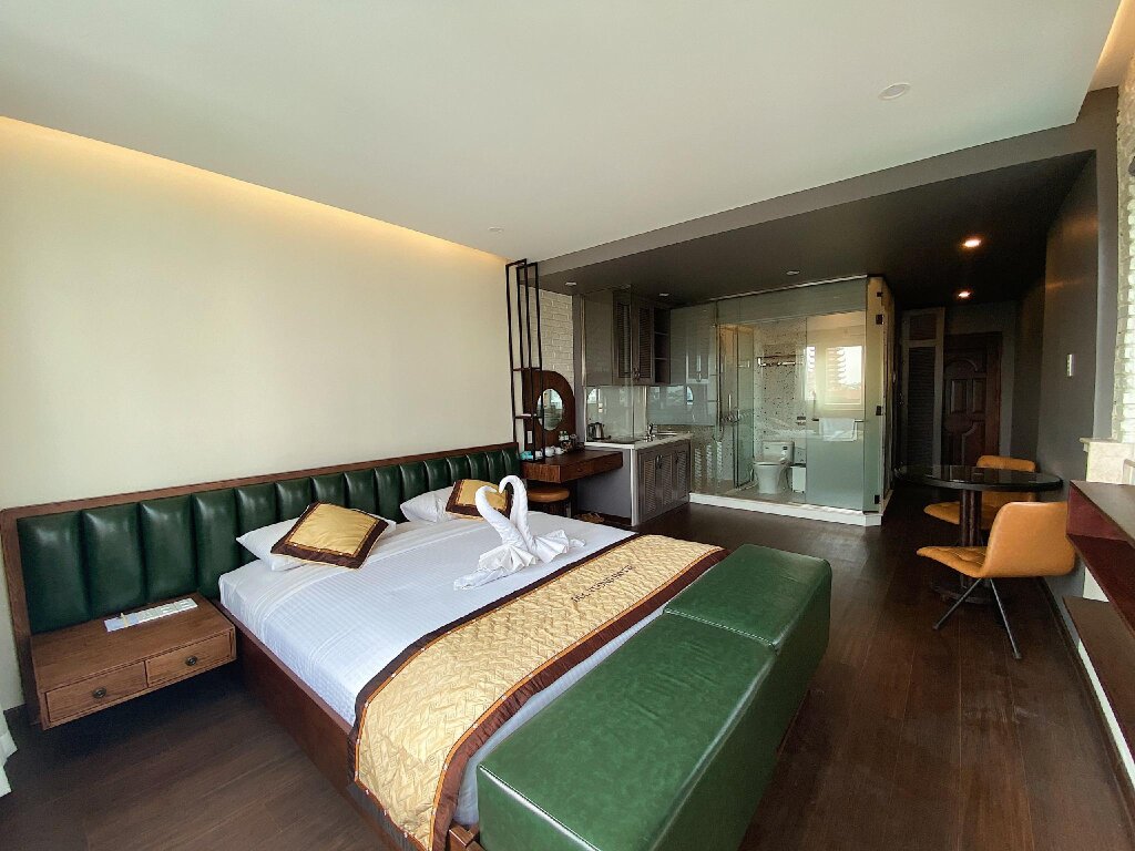 Двухместный люкс с видом на город Duc Vuong Saigon Hotel - Cao Thang