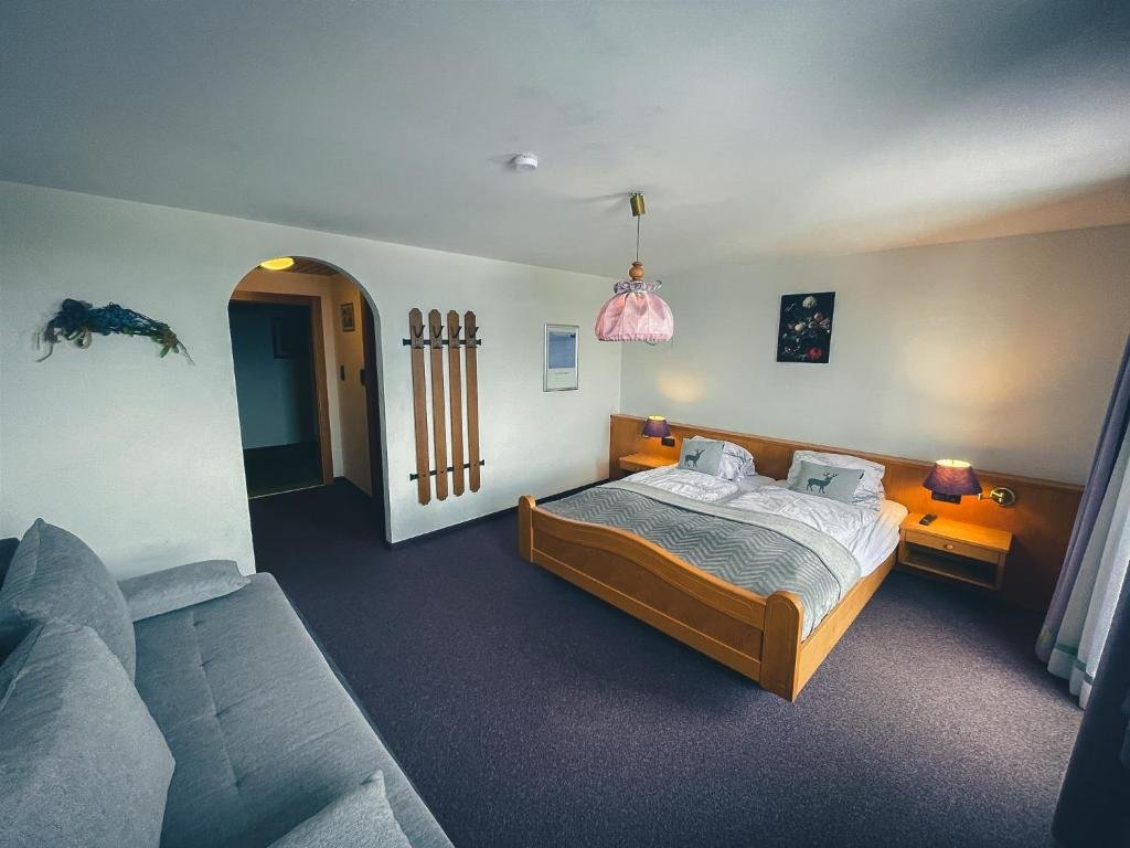 Standard quadruple chambre Vue montagne Hotel-Gasthof Lammersdorf