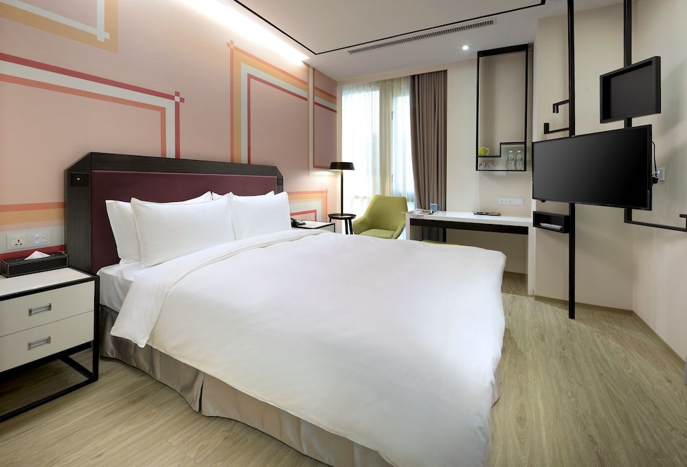 1 Bedroom Economy Double room Uinn Business Hotel - Taipei Shilin