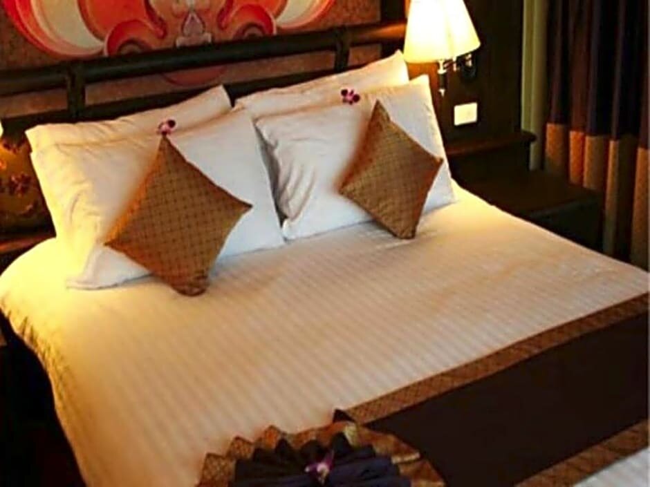Двухместный номер Deluxe с балконом Sarita Chalet & Spa- 萨里塔酒店 -โรงแรม ศริตา ชาเลต แอนด์ สปา จอมเทียน