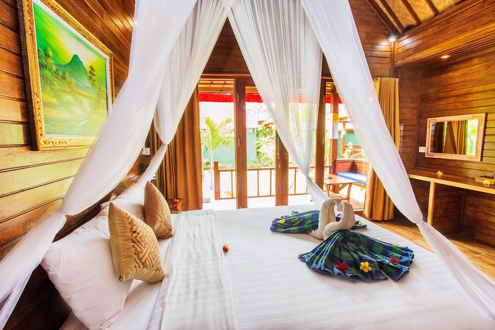 Deluxe Hütte 1 Schlafzimmer mit Balkon Taos House Nusa Lembongan