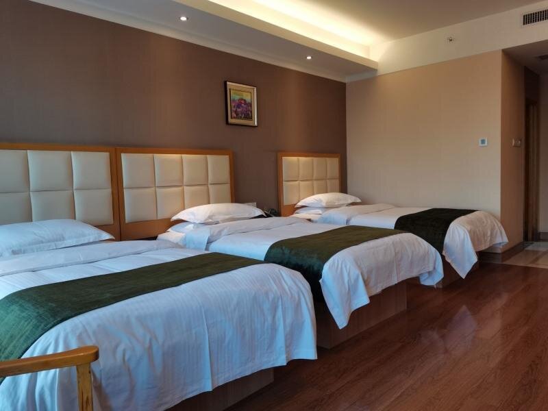 Standard Dreier Zimmer GreenTree Inn Shandong Taian Feicheng Xincheng Road Business Hotel