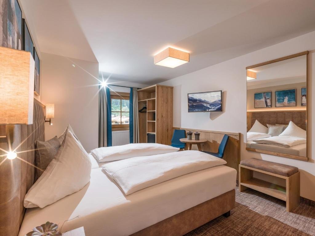 Standard double chambre Alpen Glück Hotel Unterm Rain garni