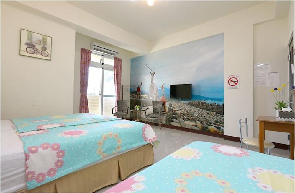 Standard triple chambre avec balcon Sweet Home in Taitung