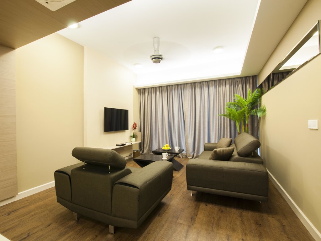 Люкс с 3 комнатами Suasana Bukit Ceylon Residence