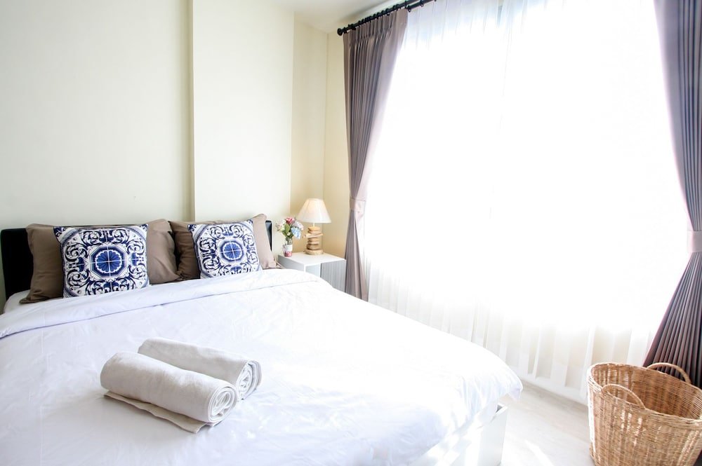 Двухместный номер Deluxe c 1 комнатой с балконом D Condo Sign Chiang Mai R628