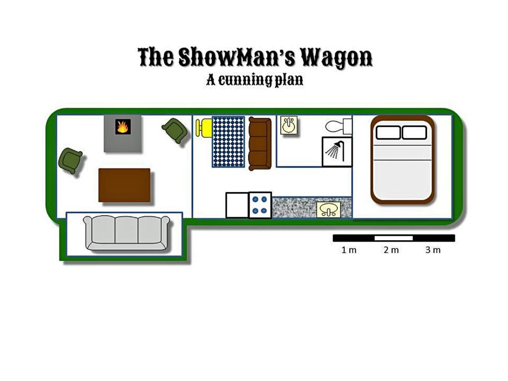 Номер Standard Showman's Wagon at Coed Cae