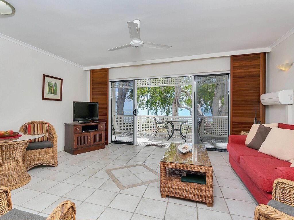 Appartamento doppio 1 camera da letto con balcone e con vista sull'oceano On Palm Cove Beachfront Apartments