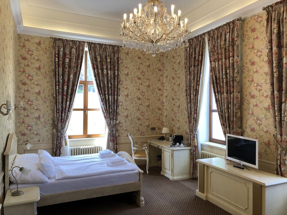 Standard Zimmer Hotel Château Cihelny
