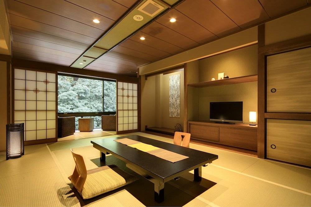 Standard Vierer Zimmer Hananosato Onsen Sansuikan