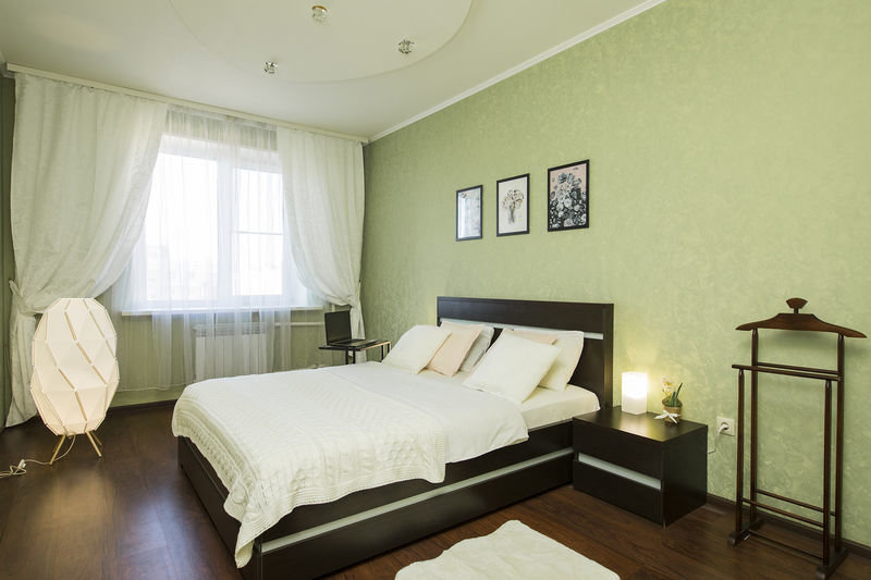 Cama en dormitorio compartido 2 dormitorios HomeHotel Volzhskaya Naberezhnaya 8/1 Apart-hotel