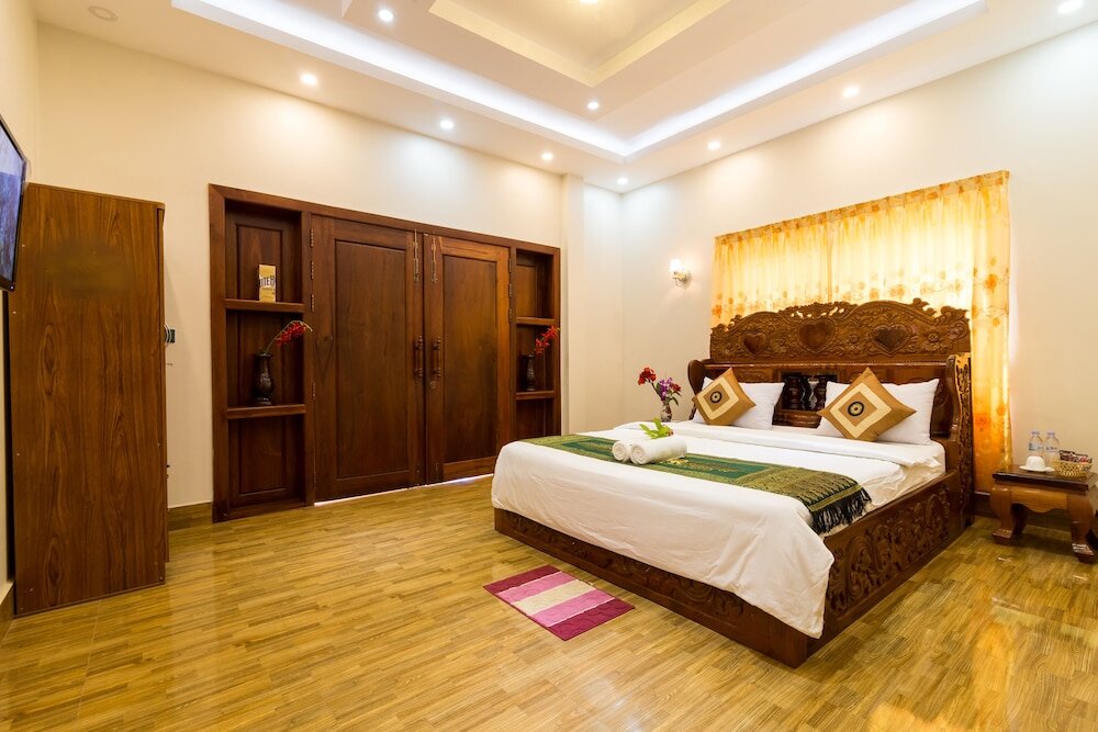 Deluxe double chambre Vue sur la ville Aniza Angkor Villa