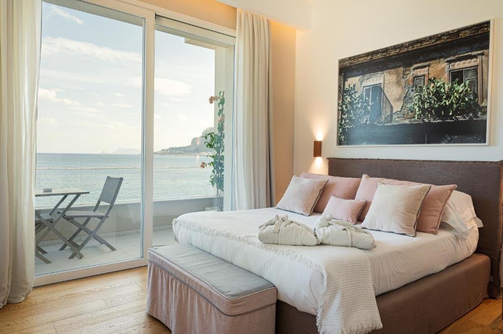 Habitación doble Estándar con balcón y con vista al mar Unìco Boutique Hotel d'Arte