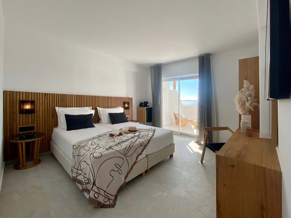 Habitación doble De lujo con balcón y con vista al mar Calistus Mykonos