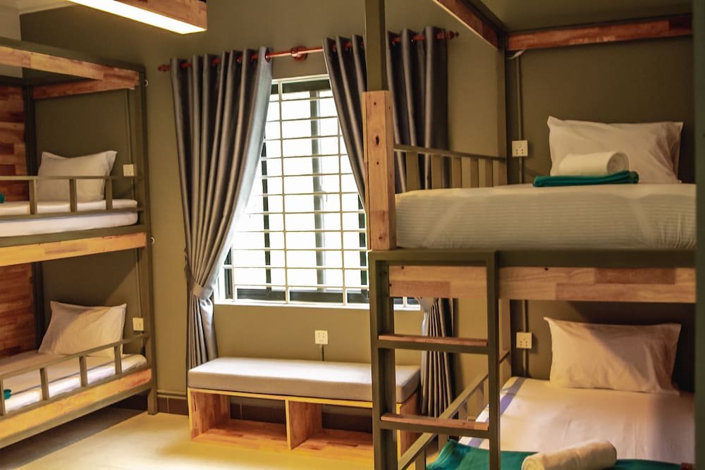 Кровать в общем номере (женский номер) Sleep Pod Hostel