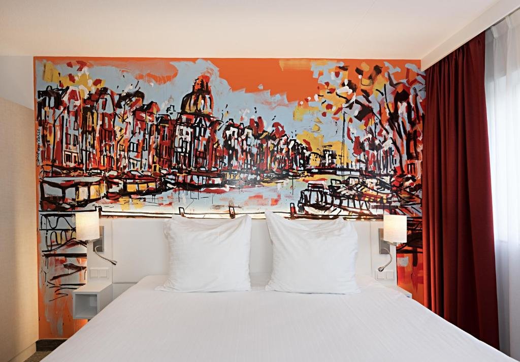 Двухместный номер с балконом WestCord Art Hotel Amsterdam 4 stars