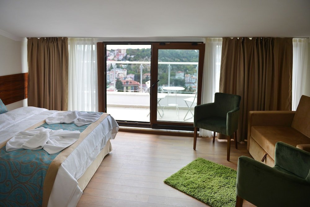 Standard Doppel Zimmer mit Balkon Bude Suite