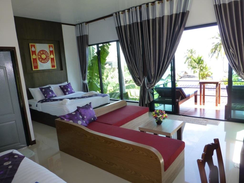 Habitación familiar Estándar con vista al mar Kathalee Beach Resort Koh Lipe