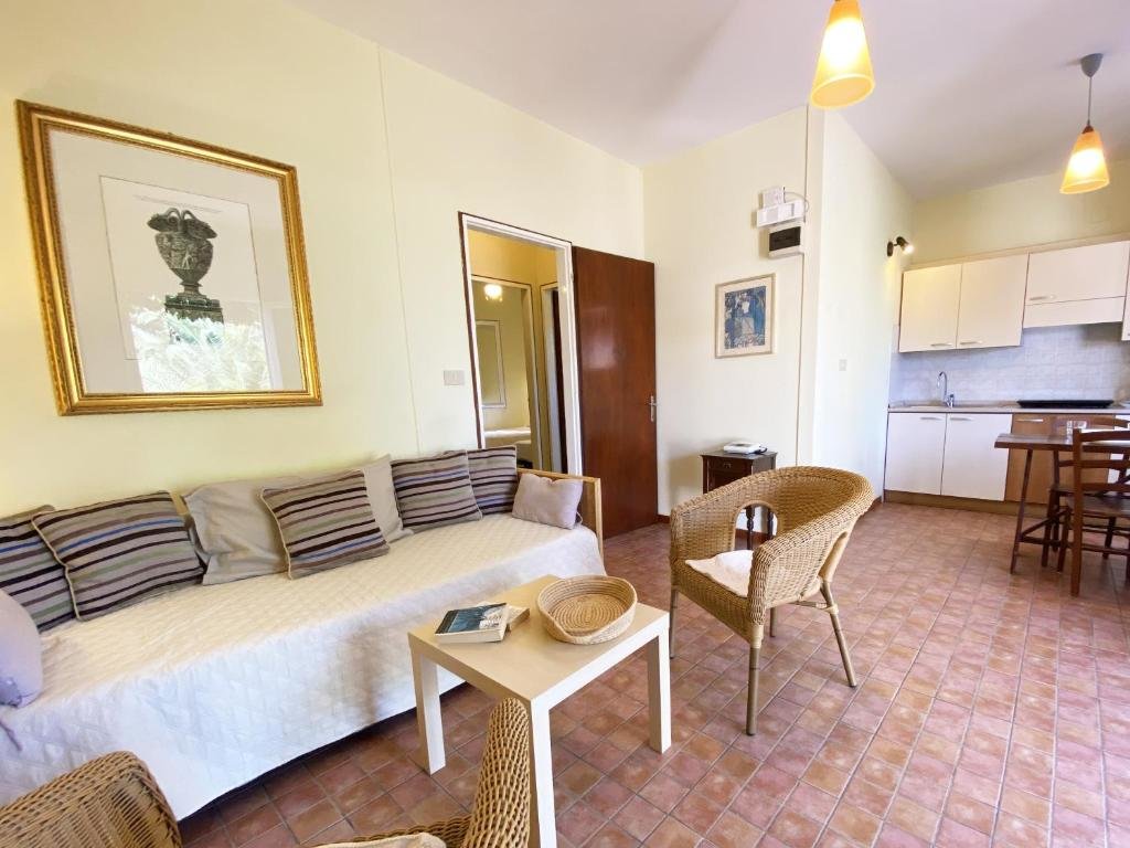 Апартаменты с 2 комнатами с видом на море Residence Terra Rossa Taormina