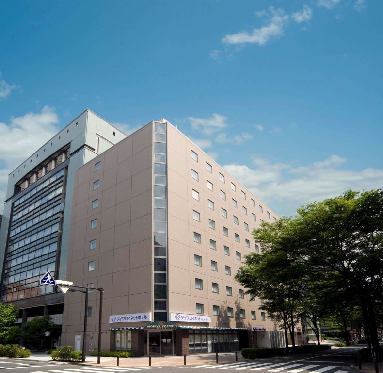 Bett im Wohnheim Daiwa Roynet Hotel Shin-Yokohama