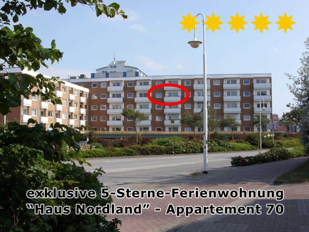 Апартаменты "5 Sterne Fewo 70 Herrmann im Haus Nordland"