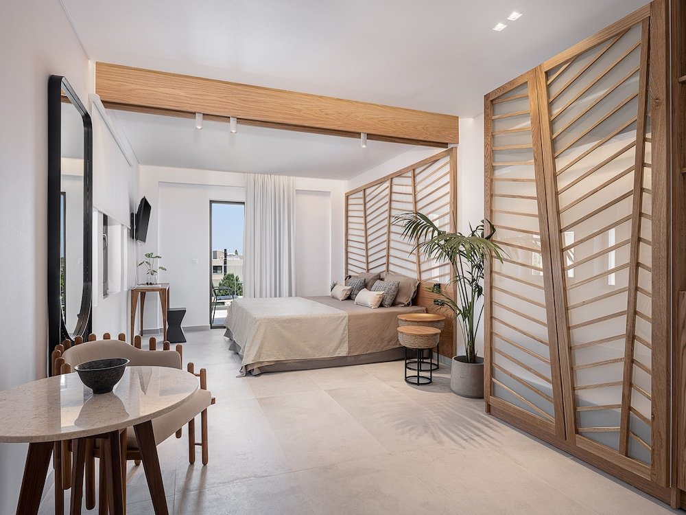 Deluxe Doppel Zimmer mit Balkon Nontas Aparthotel