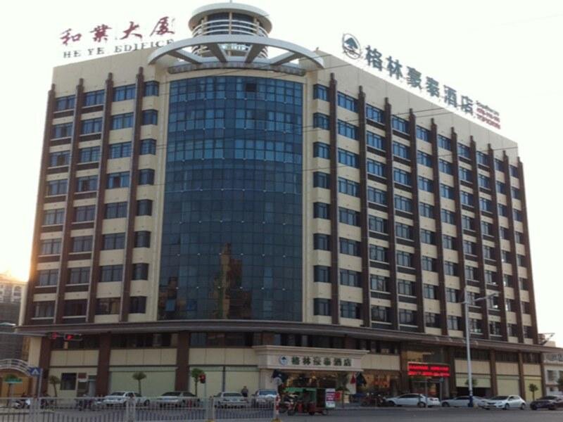 Люкс Deluxe GreenTree Inn Guangdong Shantou Chengjiang Road Business Hotel