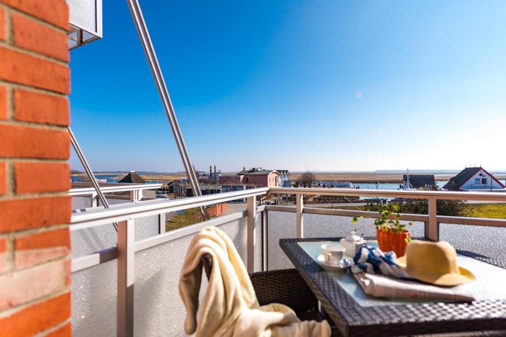 Habitación doble Estándar con balcón y con vista al lago Hotel Boddenhus