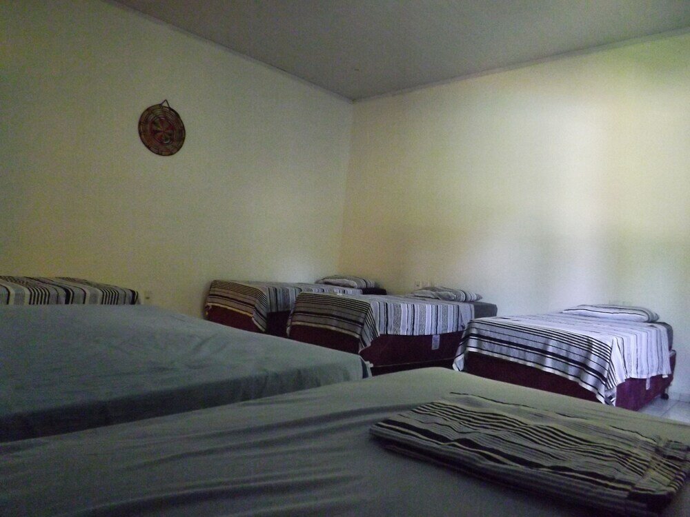 Bett im Wohnheim Nativus Hostel Lencois